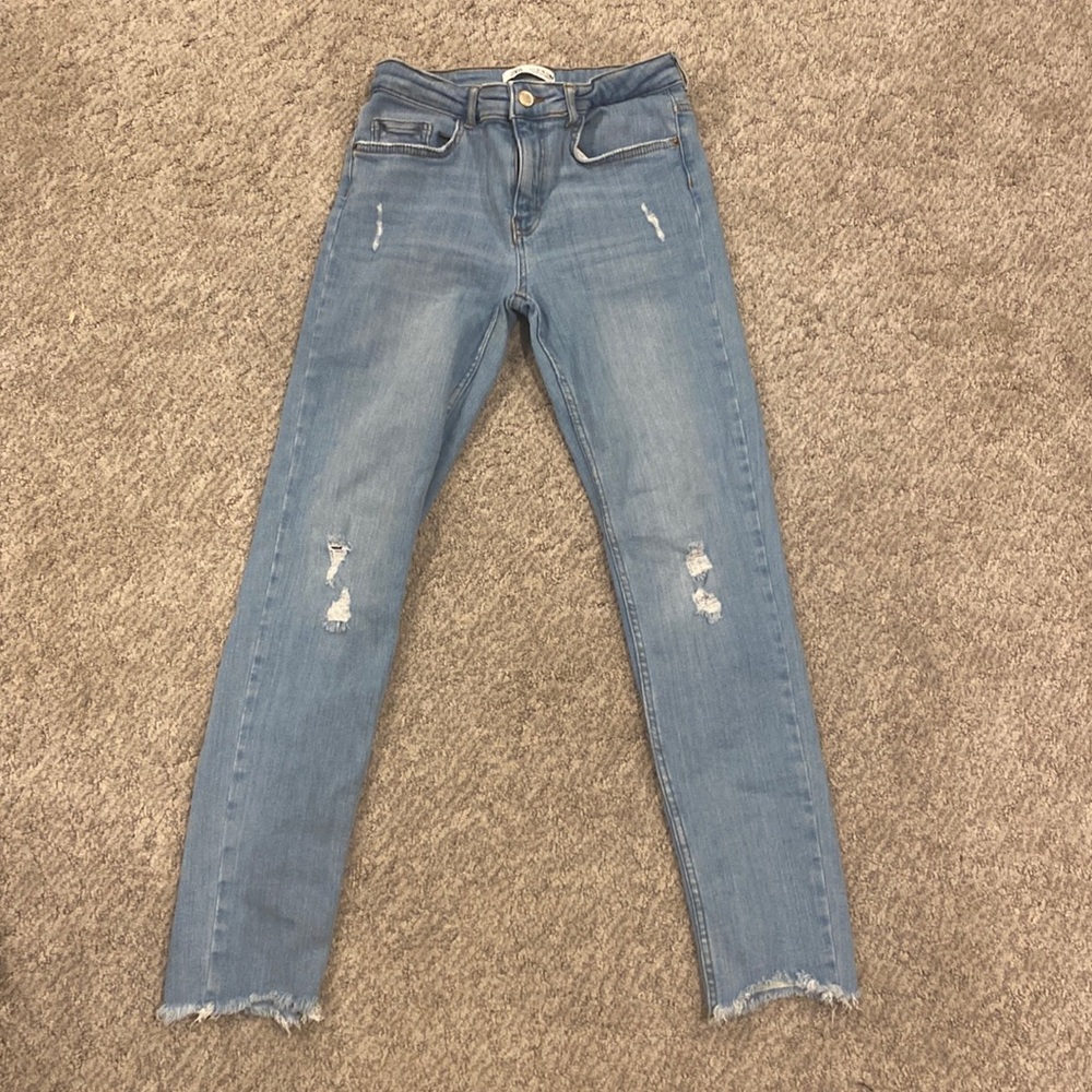 Zara Jeans (kid size 13-14 but fits like a 0/2)